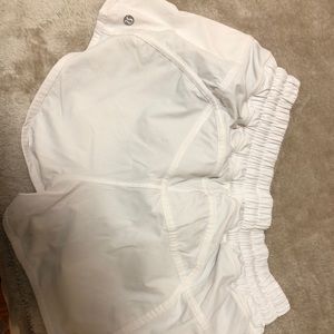 Lululemon white shorts